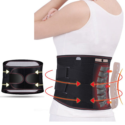 Adjustable Lumbar Support Brace for Relief