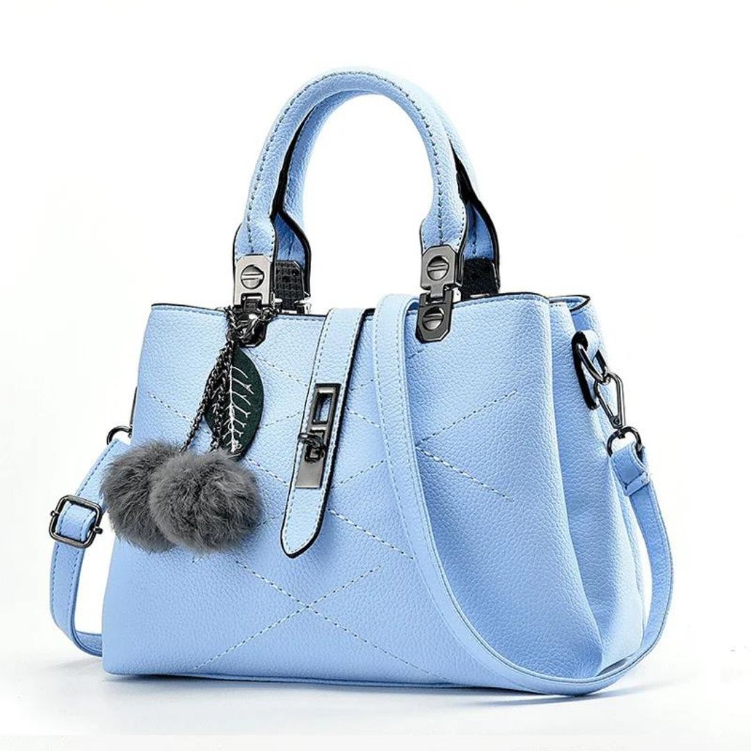 Ladies Fashionable Leather Handbag Spacious