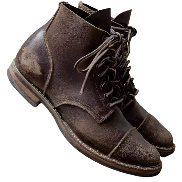 Luxe Warm Men's Leather Boots