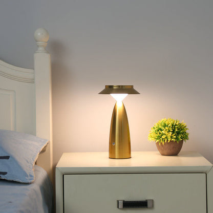 Rustic Mushroom Iron Table Lamp