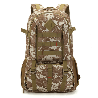 Trail Titan Camouflage Outdoor Backpack Durable and Versatile Pack Ready 50L Capacity