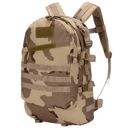 Waterproof Army Style Camping Backpack Nylon Hiking and Travel Pack Ready 40 Liters