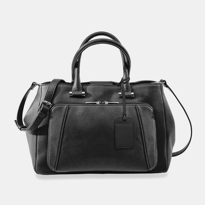 Timeless Quality Imitation Leather Spacious Handbag