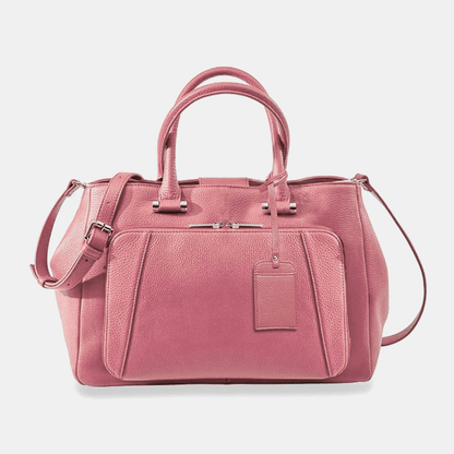 Timeless Quality Imitation Leather Spacious Handbag