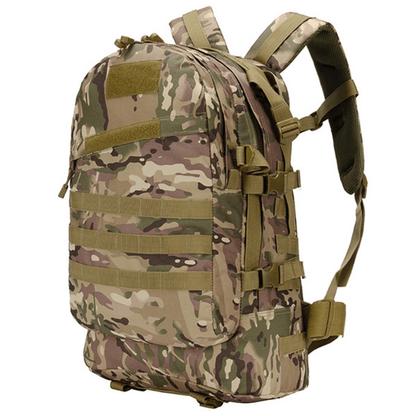 Waterproof Army Style Camping Backpack Nylon Hiking and Travel Pack Ready 40 Liters