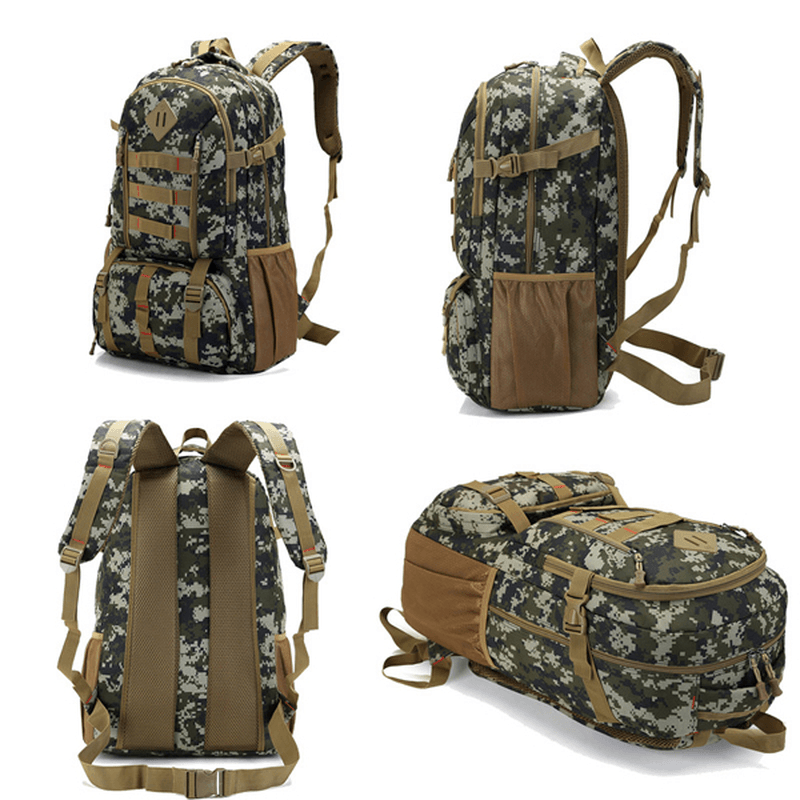 Trail Titan Camouflage Outdoor Backpack Durable and Versatile Pack Ready 50L Capacity