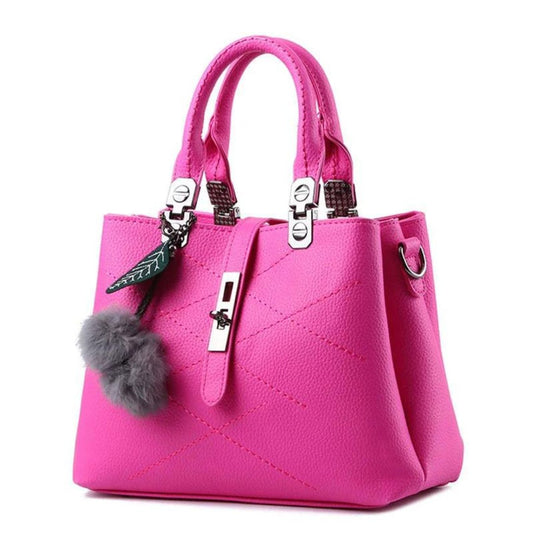 Ladies Fashionable Leather Handbag Spacious