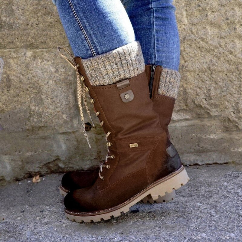 Classic Lace Up Women's Winter Boots