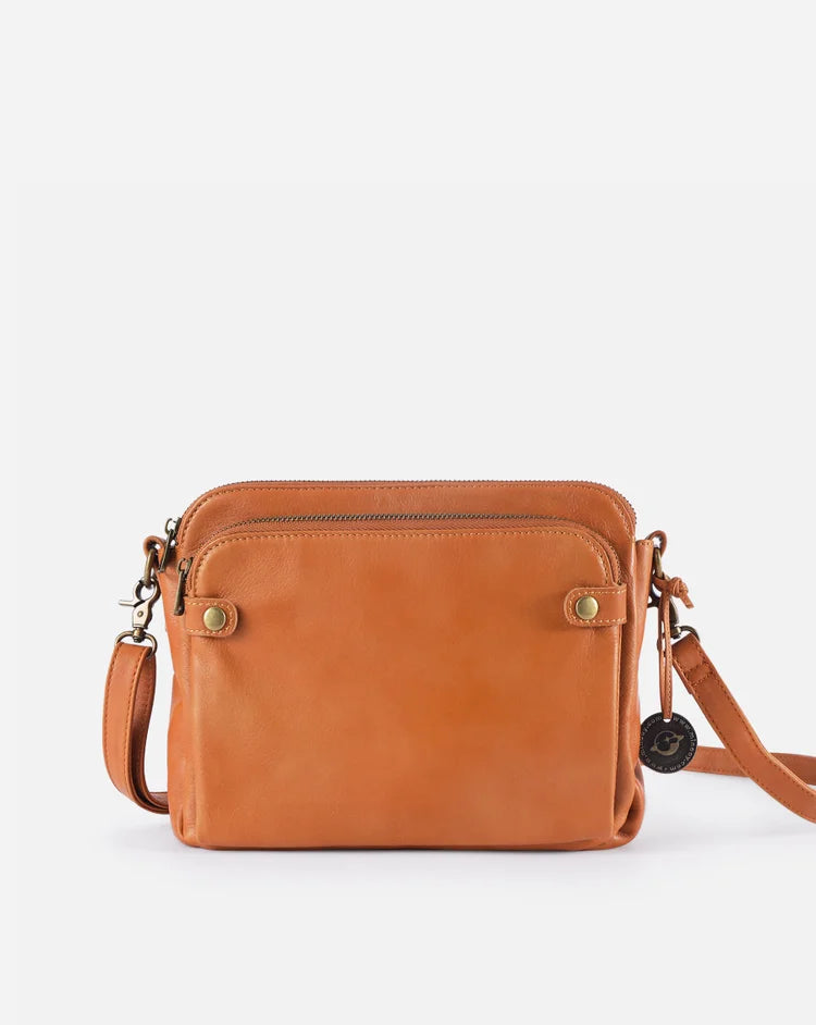 Classic Ladies Leather Crossbody HandBag