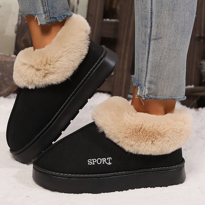 Women's Faux Fur Non-Slip Slippers