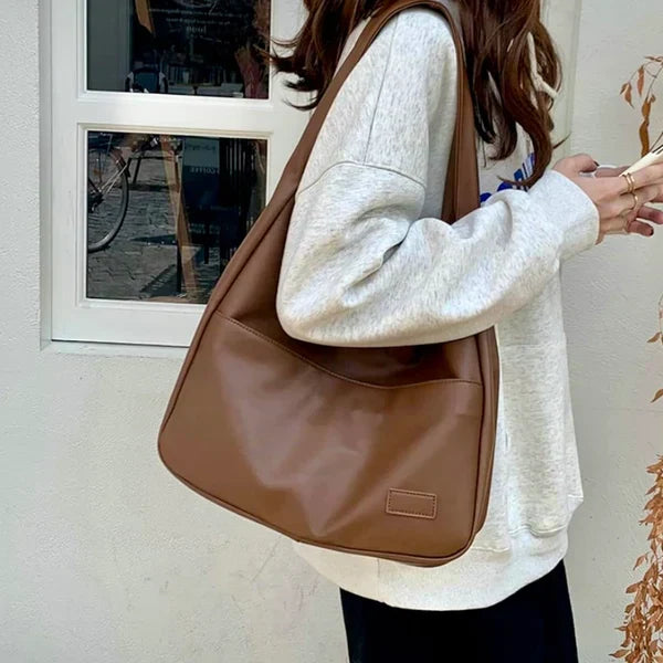 Maya Leather Shoulder Bag