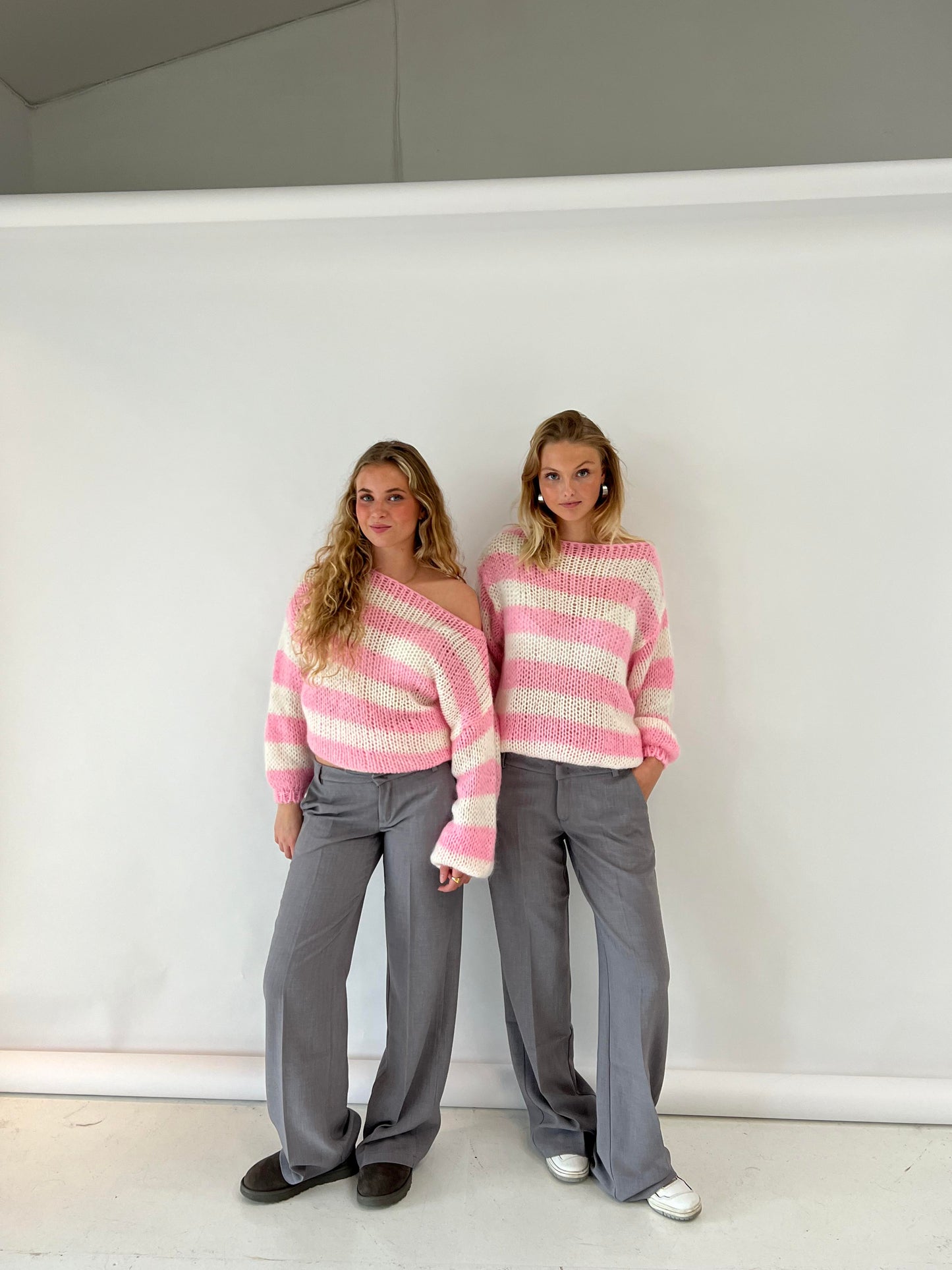 Women's Classic Stripe Knit Sweater