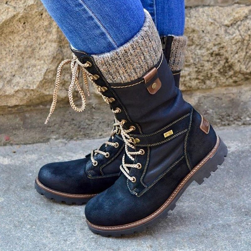 Classic Lace Up Women's Winter Boots