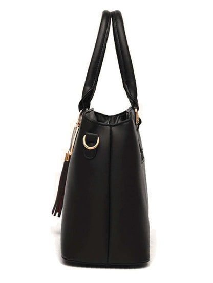 Elegant Ensemble Tote Bag Set Black