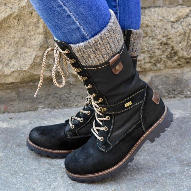 Classic Lace Up Women's Winter Boots