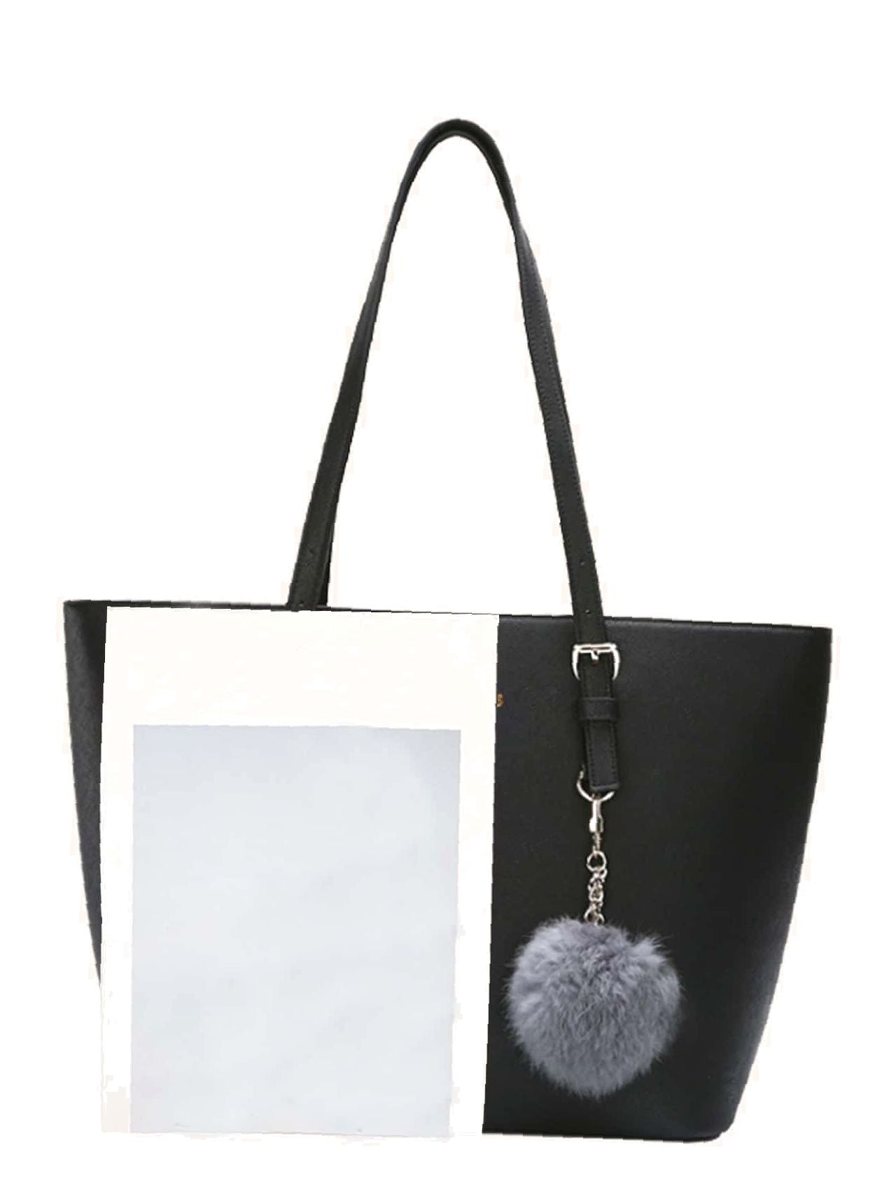 ChicCharm Pom Pom Shoulder Bag Set