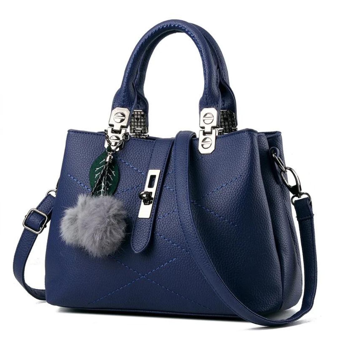 Ladies Fashionable Leather Handbag Spacious