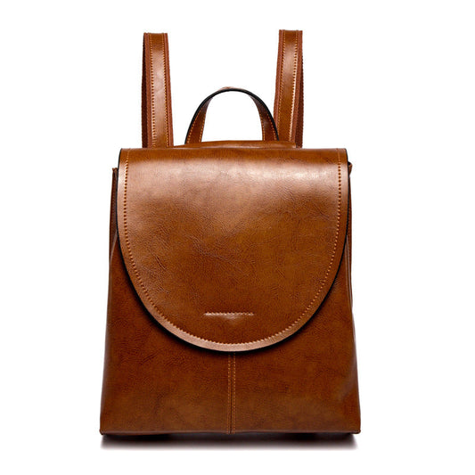 Trendy Backpack Leather Backpack for Women