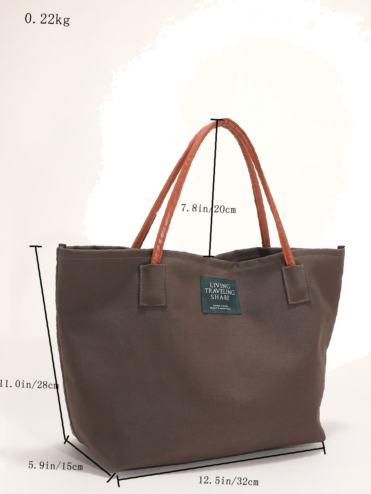 Ladies Stylish Canvas Large Tote Bag