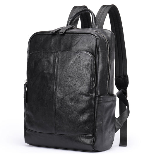 Leather Backpack Business and Travel 15.6 inches Capacity