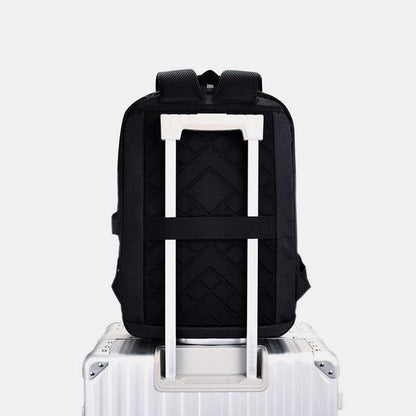 Nylon USB Rechargeable Backpack Travel Laptop Backpack Pack Ready Medium Size