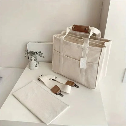 ToteChic Canvas Shopping Bag