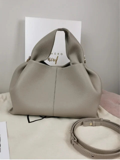 Elegance Authentic PU Leather Shoulder Bag