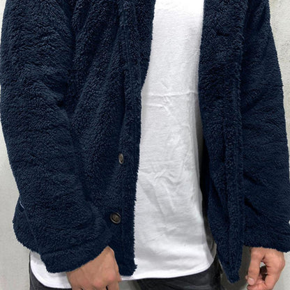 Luxe Sherpa Fleece Button-down Vest