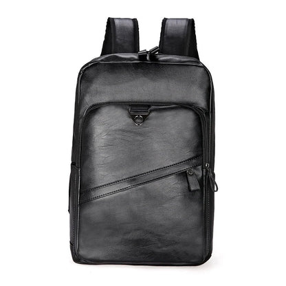 Timeless Explorer PU Leather Laptop Backpack Business and Travel Pack Ready Large Size