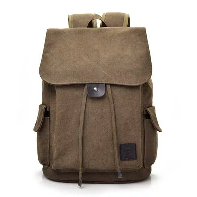 Backpack Canvas for Adventure and Travel Compact Size