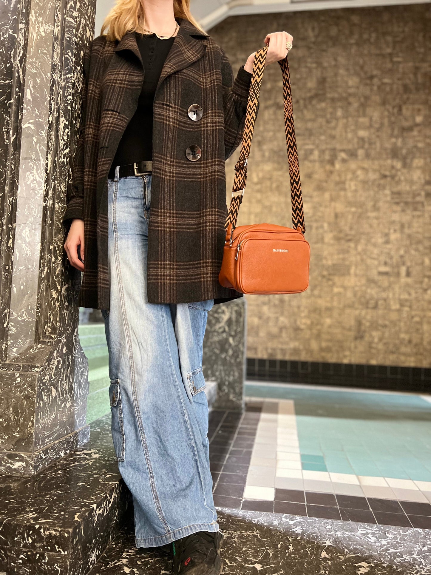 Marcontti Leather Crossbody bag