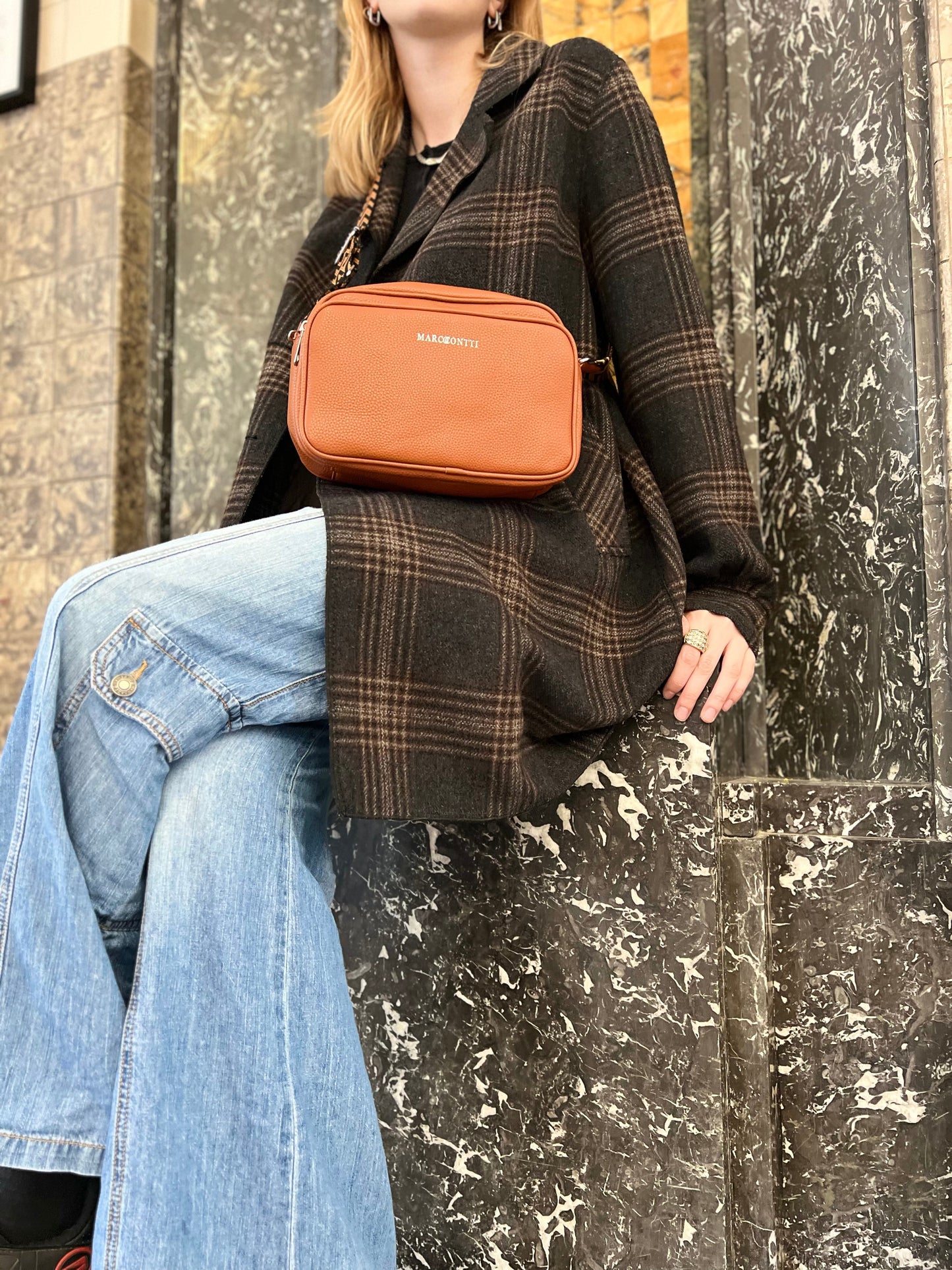 Marcontti Leather Crossbody bag