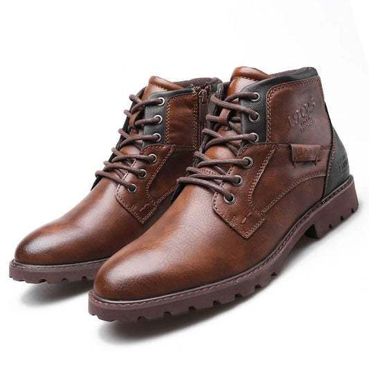 Sophisticated Quality Leather Boots for Men