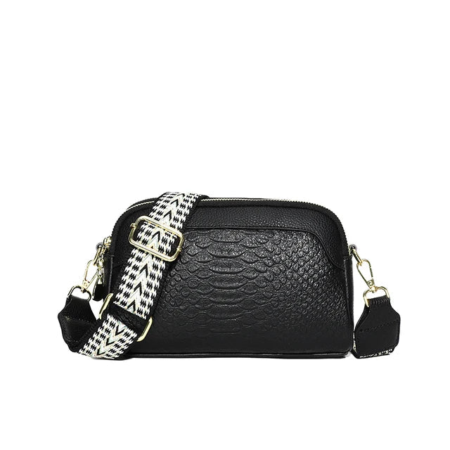 Quality Crossbody Crocodile Pattern Ladies Bag