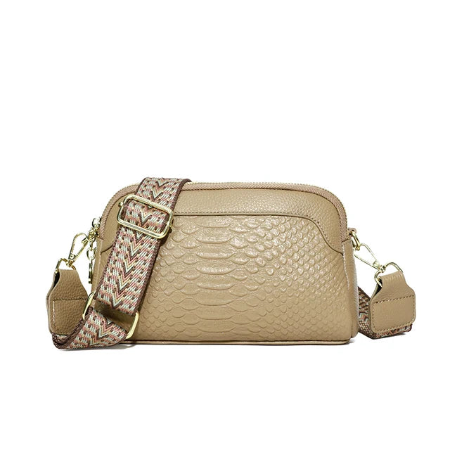 Quality Crossbody Crocodile Pattern Ladies Bag