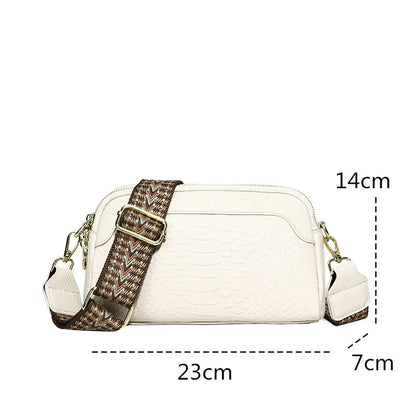 Quality Crossbody Crocodile Pattern Ladies Bag