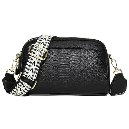 Quality Crossbody Crocodile Pattern Ladies Bag