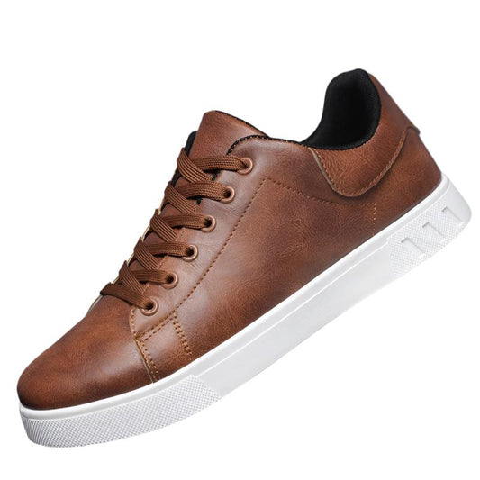 Urban Laced Leather Sneakers for Men