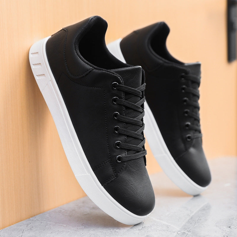 Urban Laced Leather Sneakers for Men