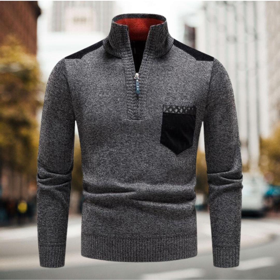 Timeless Luxe Wool Men's Sweater