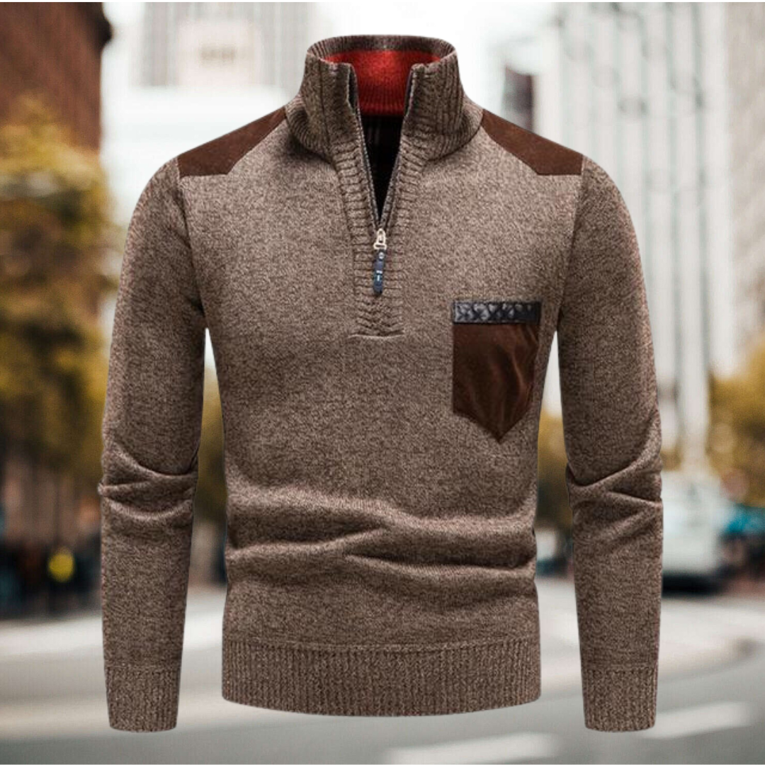 Timeless Luxe Wool Men's Sweater