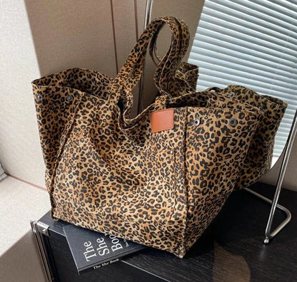 Stylish Leopard Print Porter Ladies Handbag