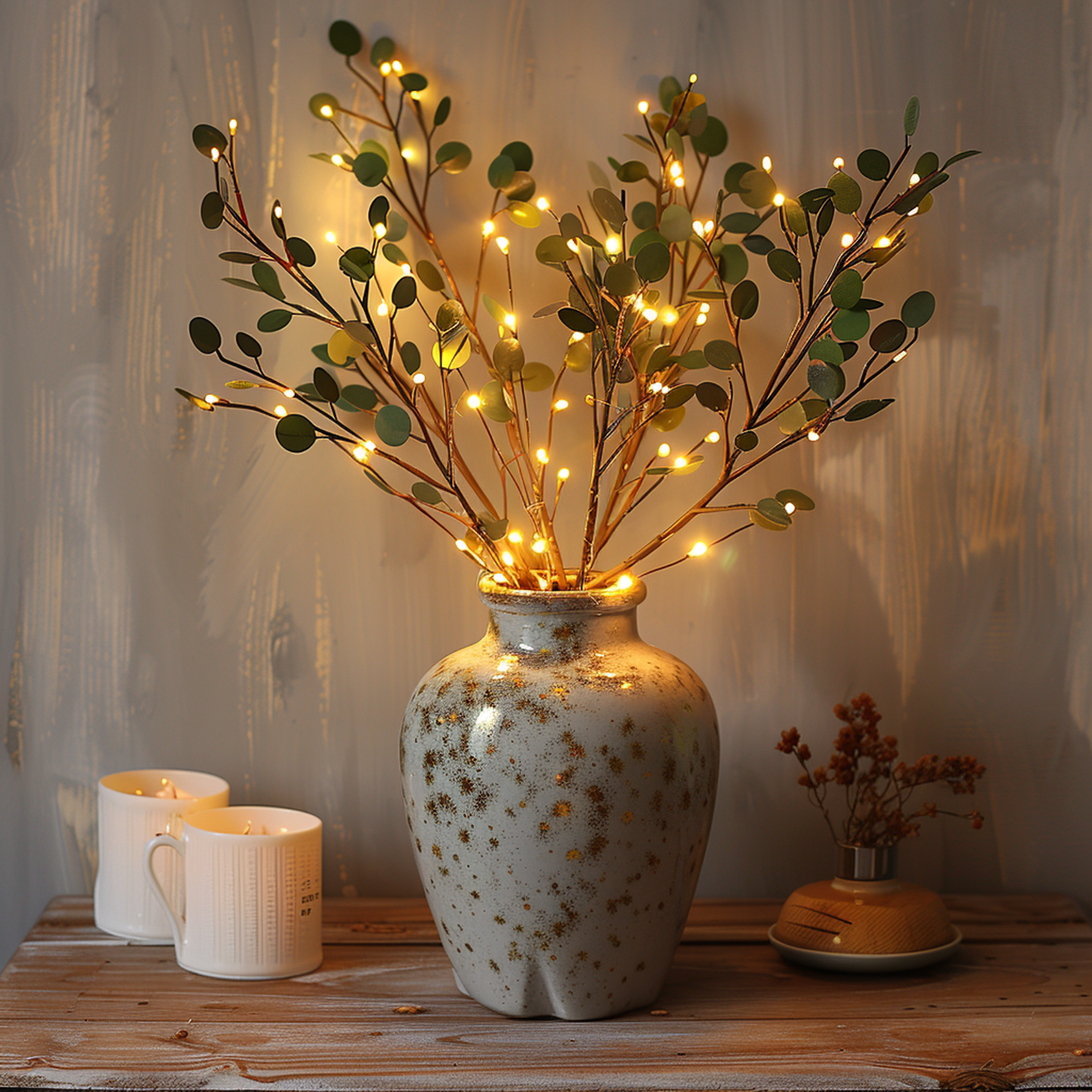 Warm LED Decorative Lighted Branches