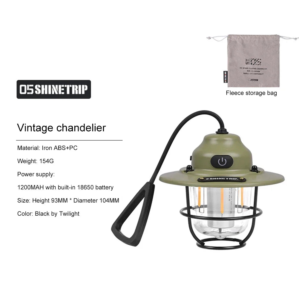 Retro Led Camping Lantern