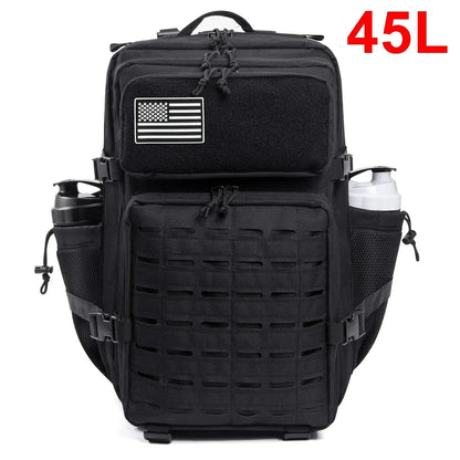 Unisex Elite Tactical Backpack Outdoor Adventures Survival Pack Ready 25L and 45L Sizes