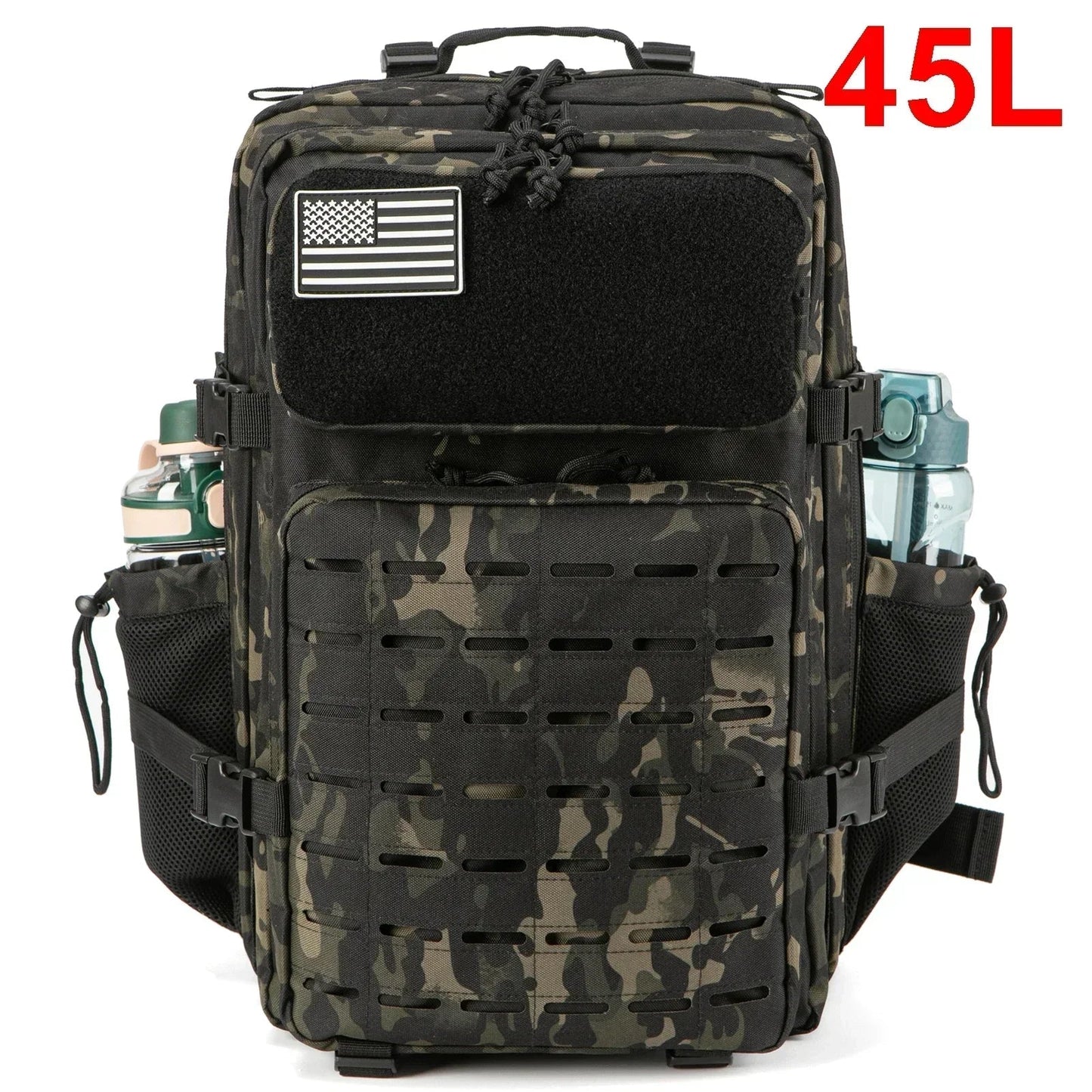 Unisex Elite Tactical Backpack Outdoor Adventures Survival Pack Ready 25L and 45L Sizes