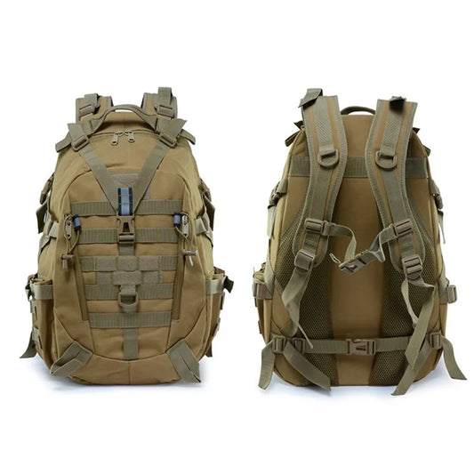 Military Tactical Backpack for Outdoor Adventures Hiking Camping Pack Ready 40L Size