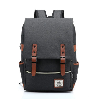 Vintage Laptop Backpack Canvas for Travel and Daily 14 and 16 Inches