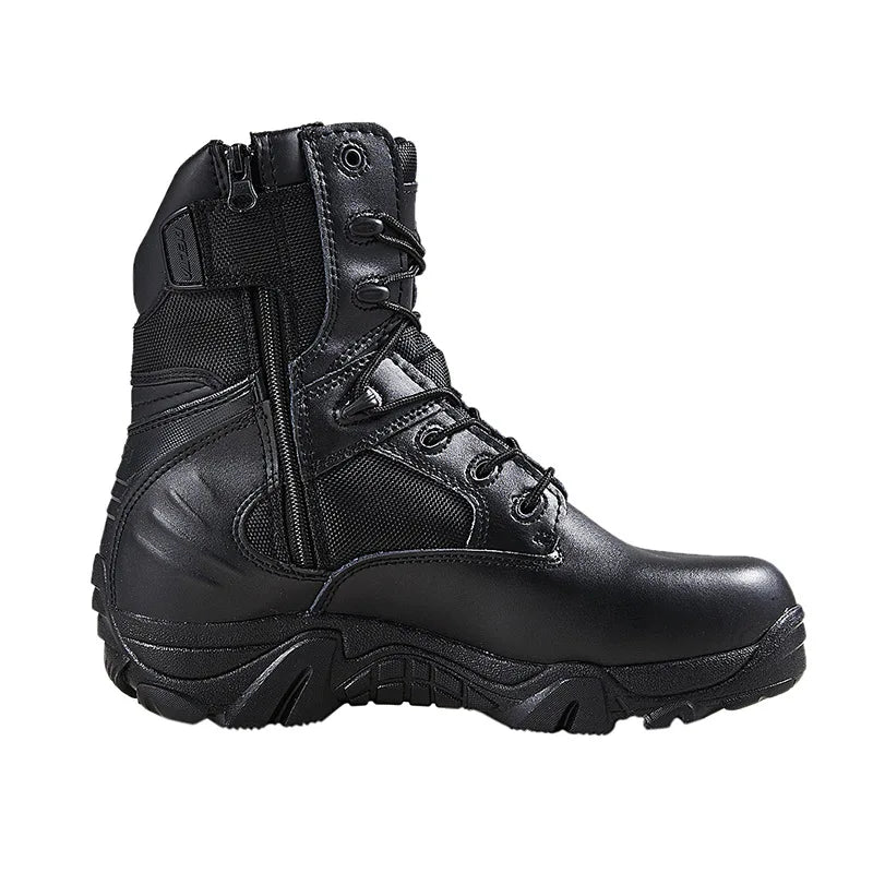 Tactical Combat Boots with Reinforced Sole