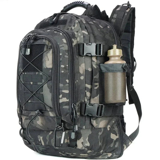 RuggedGear Tactical Backpack Travel and Camping Backpack Pack Ready 60L Capacity